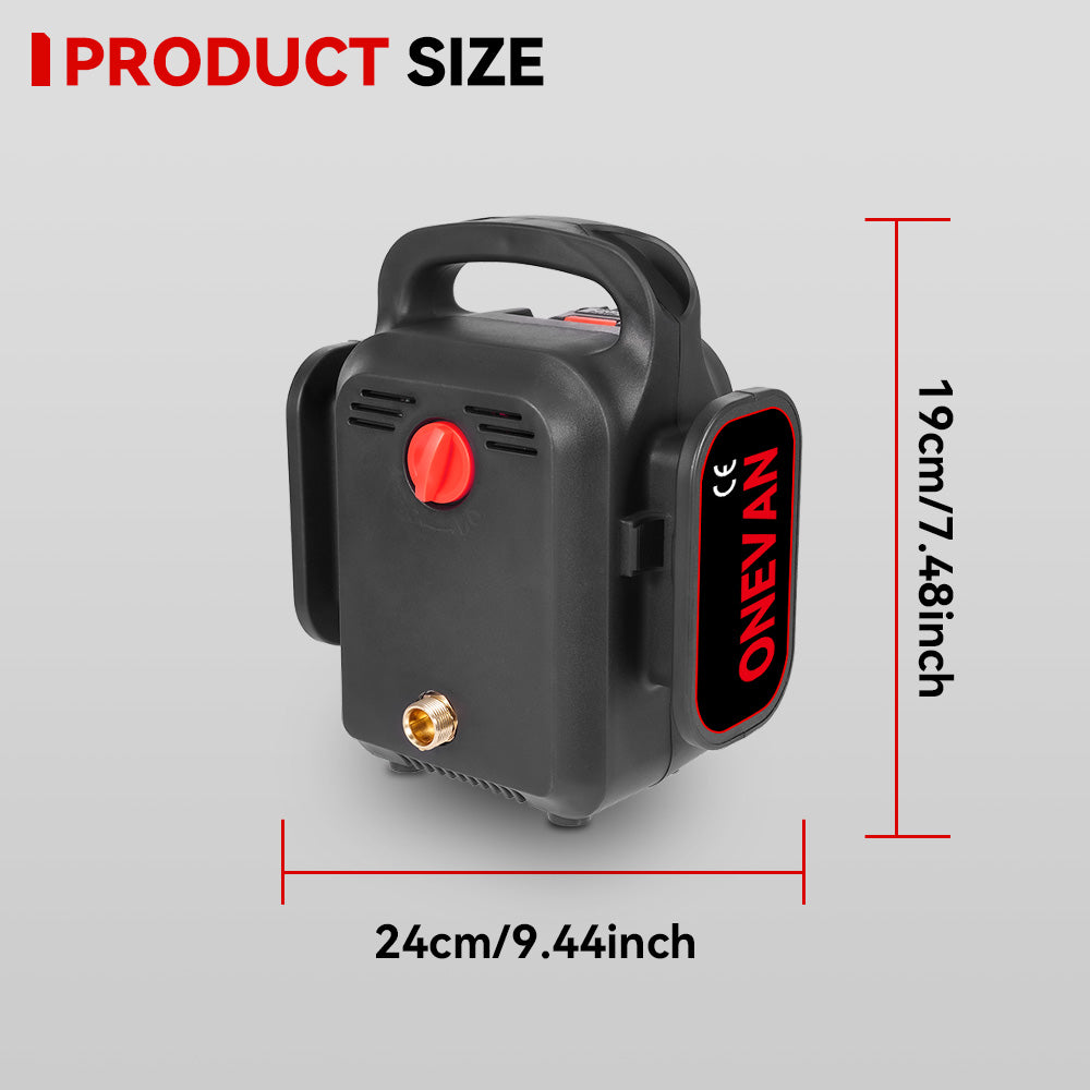 ONEVAN MINI 15Bar (218 PSI) Cordless Portable High-Pressure Washer | For Makita 18V Battery - Image 4