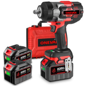 ONEVAN 1/2" 2800N·m Brushless Cordless Impact Wrench(928VF Battery Upgrade – Long Lasting Power) | For Makita 18V Battery