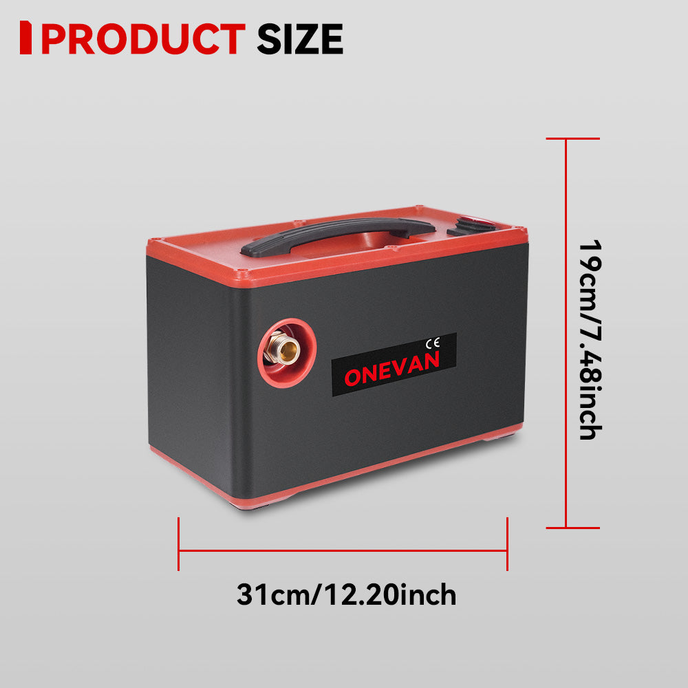 ONEVAN 22Bar Brushless Cordless Outdoor Pressure Washer | For Makita 18V-21V Battery - Image 9